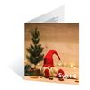 Bild von Weihnachtskarten quadratisch 150 x 150 mm (Doppelkarte)