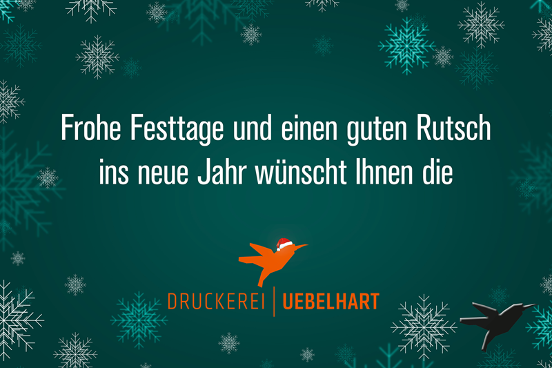 Frohe Festtage!