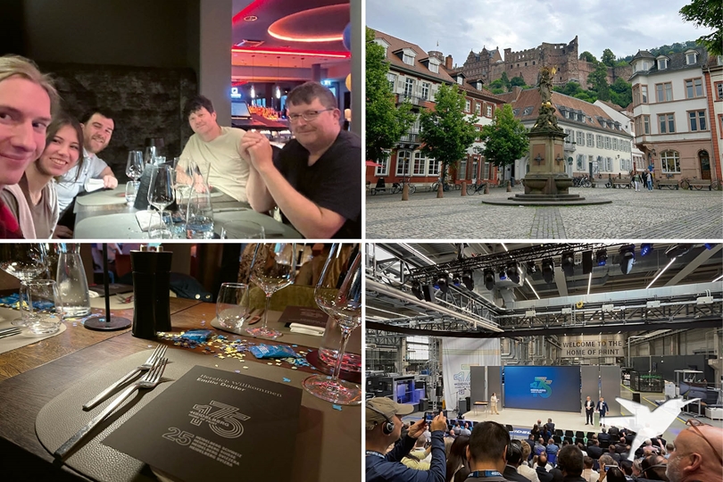 Besuch in Heidelberg – 175 Jahre Print! Besuch in Heidelberg – 175 Jahre Print!