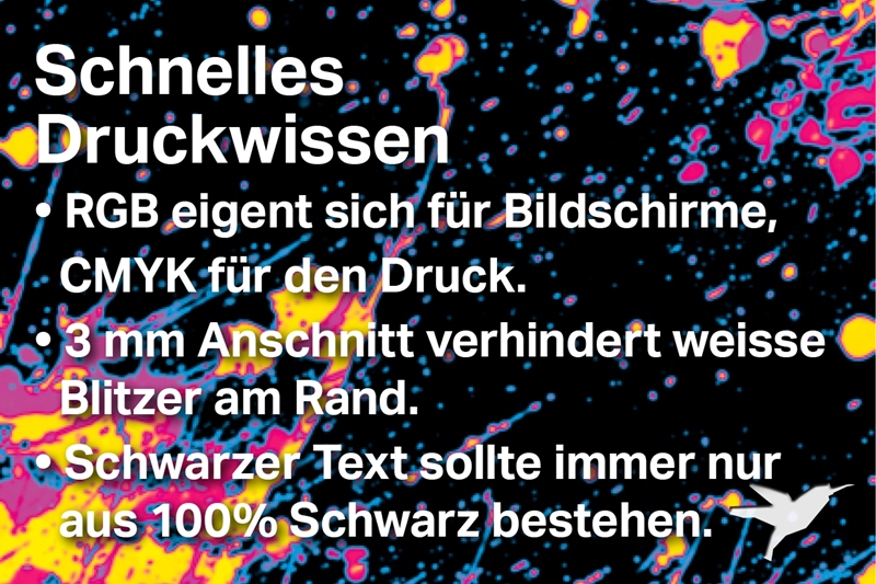 Schnelles Druckwissen